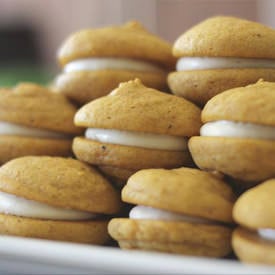 Soft Pumpkin Cream Cookies