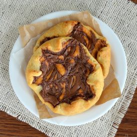 Pumpkin Nutella Cheesecake Danish