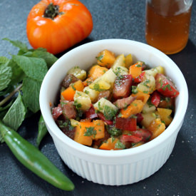 Thai Style Heirloom Tomato Salad