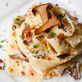 Pappardelle with Chanterelles