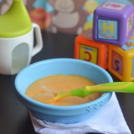 Carrot-Rice Flakes Porridge
