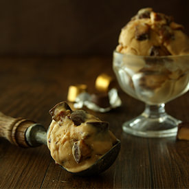 Triple Caramel Pecan Rolo Ice Cream