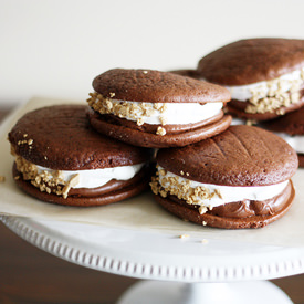 Chocolate S’mores Whoopie Pies