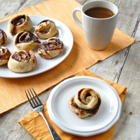 Pumpkin Nutella Rolls