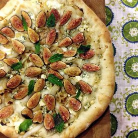 Fresh Fig & Mint Pizza