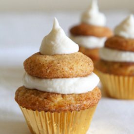 Mini Snickerdoodle Cupcakes