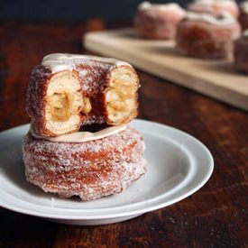 Pumpkin Maple Croissant Donuts