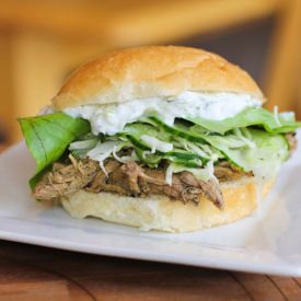 Pulled Lamb Sandwiches