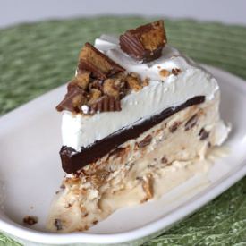 Peanut Butter Cup Ice Cream Cake