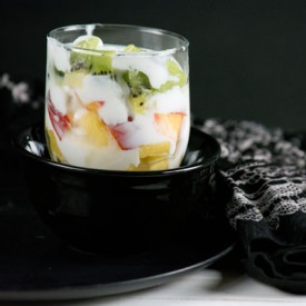 Layered Yogurt Fruit Salad