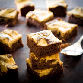 Pumpkin Pie Brownies