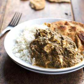 Homemade Healthy Palak Paneer