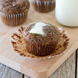 Chocolate Zucchini Muffins