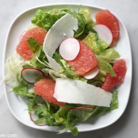 Romaine Salad with Grapefruit
