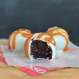 Salted Caramel Mocha Truffles
