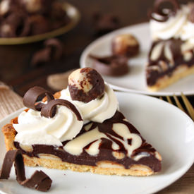 Marzipan Swirl Tart