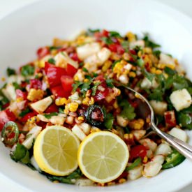 Sweet and Spicy Pineapple Salsa