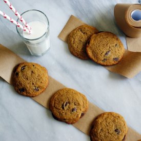 Pumpkin Chocolate Chip Cookies