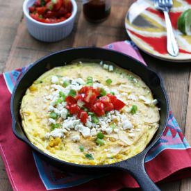 Corn and Scallion Chilaquiles