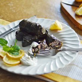 Stuffed Grape Leaves (Dolma)