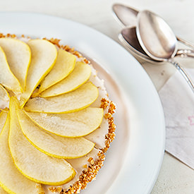 Pear and Yogurt Tart