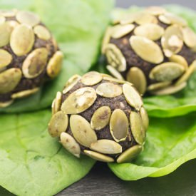 Spinach Pumpkin Seed Energy Balls