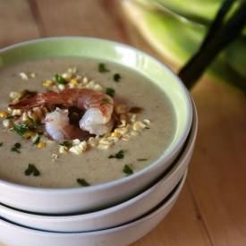 Grilled Corn Chowder