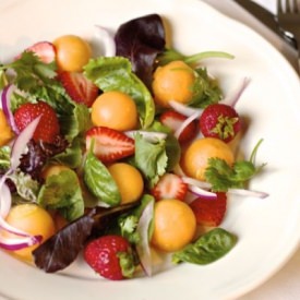 Strawberry and Melon Salad