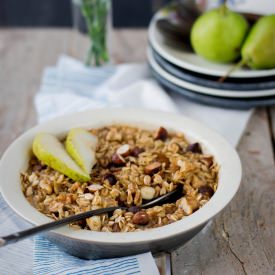 Pear Baked Oatmeal