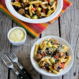 Pasta Salad with Italian Sausage