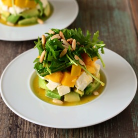 Avocado-Mozzarella-Mango-Salad