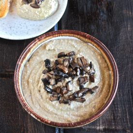Roasted Mushroom Hummus