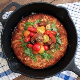 Potato Rosti with Pancetta