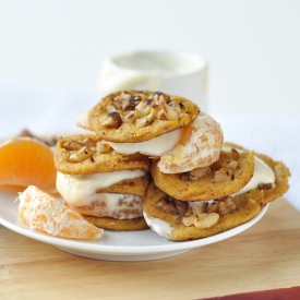 Carrot Cake Mini Pancakes