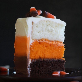 Candy Corn Cake