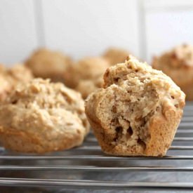 Peanut Butter and Banana Muffins