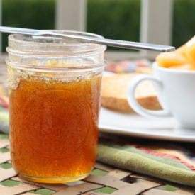 Cantaloupe Jam with Vanilla