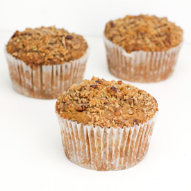 Mocha Pecan Muffins