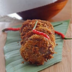 Fried Potato Beef Patties