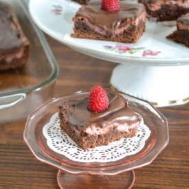 Raspberry Cheesecake Brownies