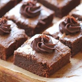 Brownies with Ganache