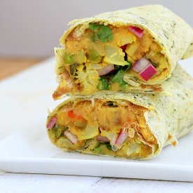 Gobi Aloo Wrap