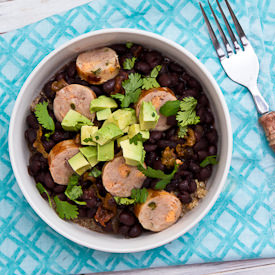 Black Beans with Hatch Chiles