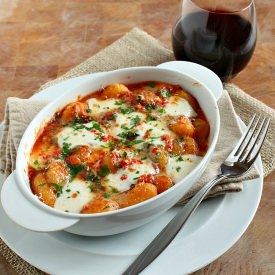 Spicy Tomato & Mozzarella Gnocchi