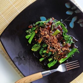 Stir-Fry Greens in Oyster Sauce