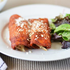 Tradiotional Mexican Enchiladas
