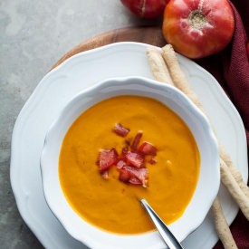 Chilled Double Tomato Soup