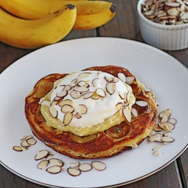 Banana Cream Pie Pancakes