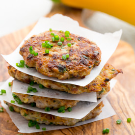 Chicken Zucchini Fritters