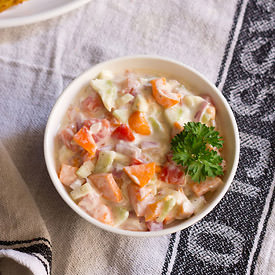 Vegetable Raita